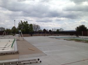 New Pool Deck