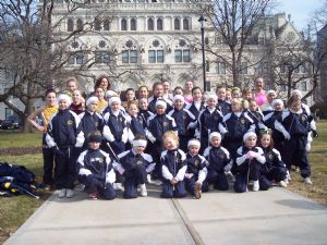 Your 2009 Simsbury Spinners at St. Patrick's Day Parade.