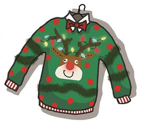 Ugly sweater clip art
