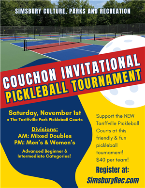 Pickleball Tournament Flyer