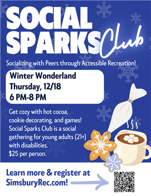Winter Social Sparks Flyer